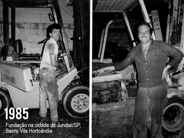 Estrutura da Scarpanti Empilhadeiras em Itupeva